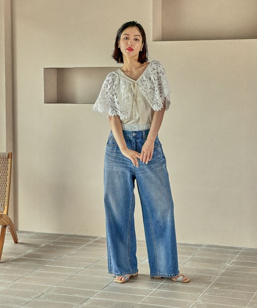 LEPSIM（レプシィム）の「マルチWAYスカーフビスチェ　575295（バンダナ/スカーフ・レディース・ホワイト/ホワイト系その他・ONE SIZE）」の13枚目の写真