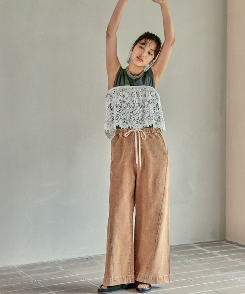 LEPSIM（レプシィム）の「マルチWAYスカーフビスチェ　575295（バンダナ/スカーフ・レディース・ホワイト/ホワイト系その他・ONE SIZE）」の19枚目の写真