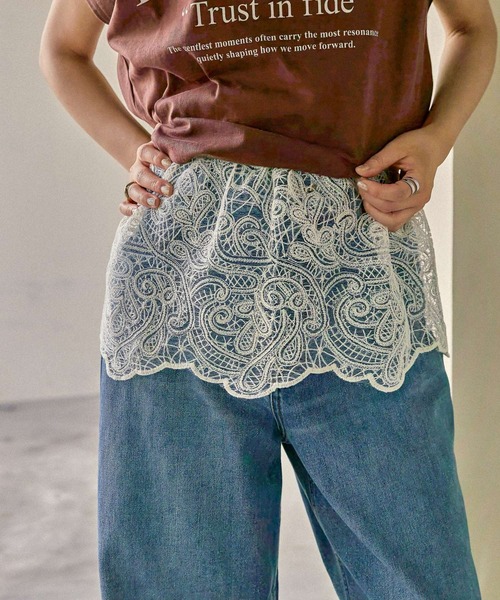 LEPSIM（レプシィム）の「マルチWAYスカーフビスチェ　575295（バンダナ/スカーフ・レディース・ホワイト/ホワイト系その他・ONE SIZE）」の21枚目の写真