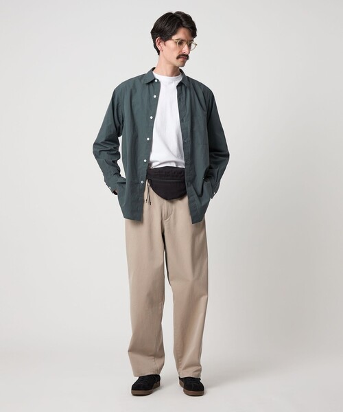 Steven Alan＞ ウエポン ニドム アーミー ノープリーツ