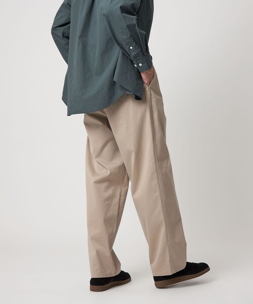 Steven Alan（スティーブンアラン）の「＜Steven Alan＞ ウエポン ニドム アーミー ノープリーツ トラウザーズ（チノパンツ・メンズ・ベージュ/ブラック/ダークブラウン・M/S/XL/L）」の8枚目の写真