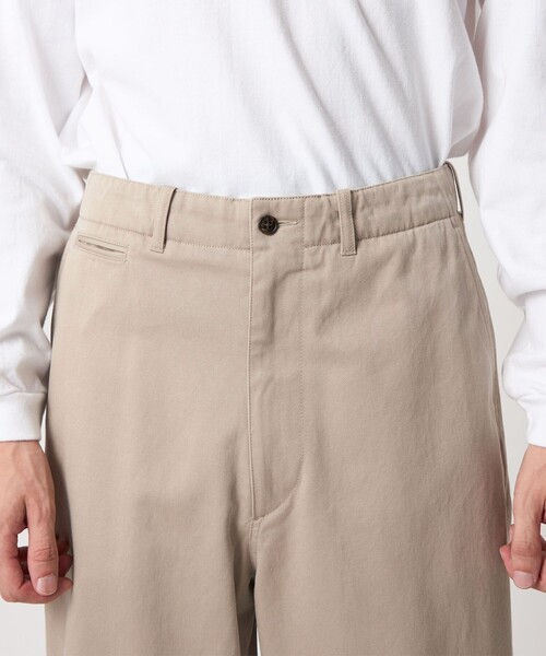 Steven Alan（スティーブンアラン）の「＜Steven Alan＞ ウエポン ニドム アーミー ノープリーツ トラウザーズ（チノパンツ・メンズ・ベージュ/ブラック/ダークブラウン・M/S/XL/L）」の22枚目の写真