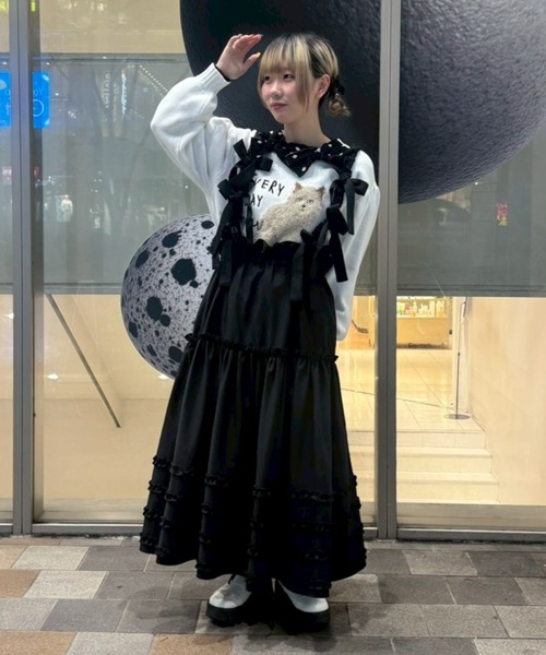 キャンディストリッパー MARRY ME JUMPER SKIRT 黒 キャンディストリッパー MARRY ME JUMPER SKIRT 黒 Candy Stripper