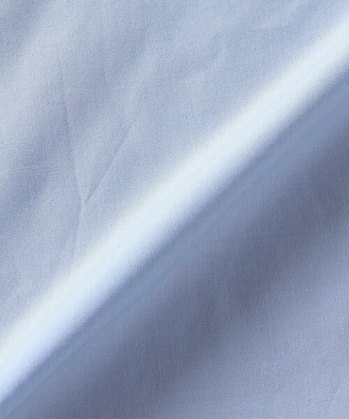 quaranciel(カランシエル)の「quaranciel:〈洗濯機可能〉REPREVE バンドカラー ギャザー パフ シャツ ブラウス(シャツ/ブラウス・レディース・ブラウン/ホワイト/ライトブルー・ONE SIZE)」の9枚目の写真