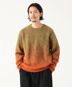 セール】【NUMBER (N)INE】エアリー ファーフェザーヤーン ニット