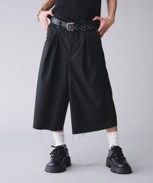 ANDER HUNK(A_[nN)Studs Design Stripe Slacks Short / X^bYfUCXgCvXbNXV[c(XbNX)