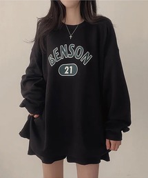 Asterellivi（アステレリビ）の「前プリント カットソー上下セットアップ（ルームウェア/パジャマ）」