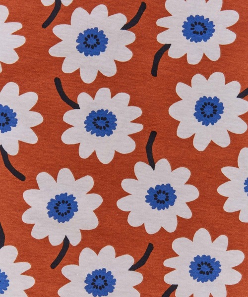 Ocean&Ground（オーシャン&グラウンド）の「ｿｳｶﾞﾗﾌﾟﾘﾝﾄﾗｳﾝﾄﾞTｼｬﾂ（Tシャツ/カットソー・キッズ・チャコール/レンガ/ブラック/マルチ・90/100/110/120/130/140）」の21枚目の写真