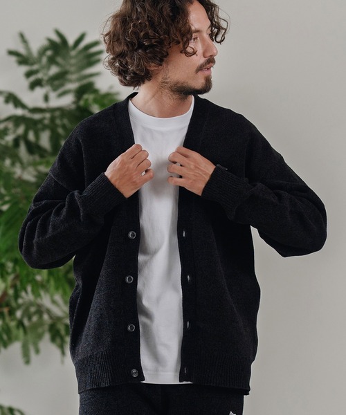 CALL&RESPONSE（コールアンドレスポンス）の「mcg3673-ニットカーデ-サイセンタク カーディガン（カーディガン/ボレロ・メンズ・ブラウン/ブラック・2/4/5）」の4枚目の写真