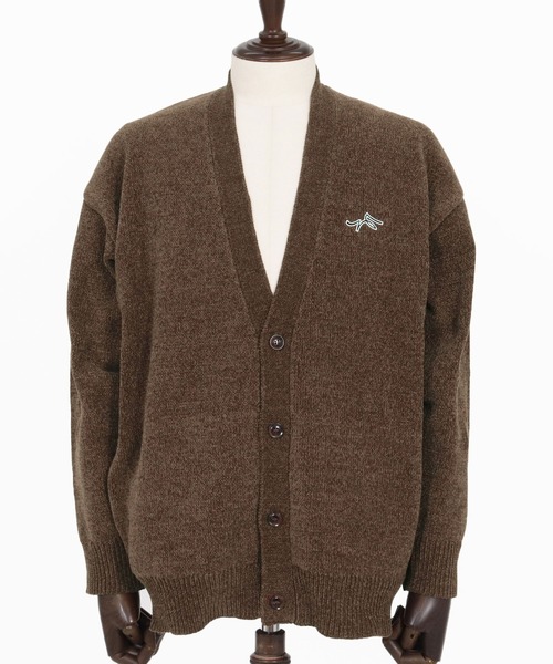 CALL&RESPONSE（コールアンドレスポンス）の「mcg3673-ニットカーデ-サイセンタク カーディガン（カーディガン/ボレロ・メンズ・ブラウン/ブラック・2/4/5）」の13枚目の写真