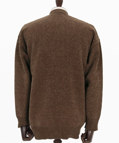 CALL&RESPONSE（コールアンドレスポンス）の「mcg3673-ニットカーデ-サイセンタク カーディガン（カーディガン/ボレロ・メンズ・ブラウン/ブラック・2/4/5）」の14枚目の写真