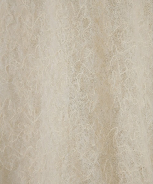 Olu.（オルドット）の「スパンコールレースリボンタイブラウス（シャツ/ブラウス・レディース・ブルー/アイボリー/ブラック・FREE）」の15枚目の写真