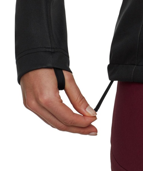 Mammut(マムート)の「アルティメイト 8 ソフトシェル フーデッド ジャケット アジアンフィット / Ultimate VIII SO Hooded Jacket AF Women(ブルゾン・レディース・ネイビー/ブラック・LARGE/MEDIUM/SMALL)」の11枚目の写真