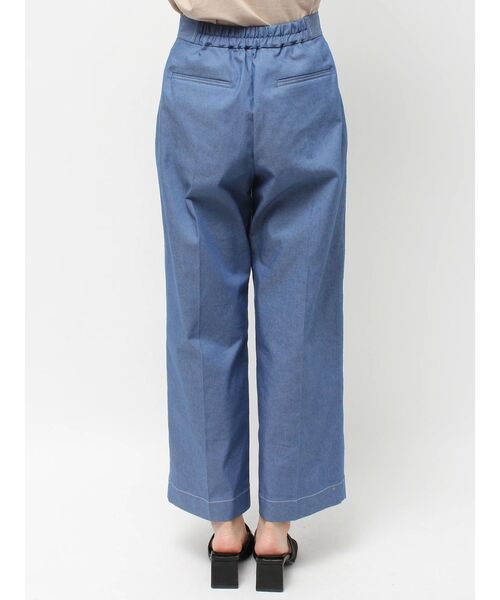 TONAL(トーナル)の「デニムライクマリンパンツ(デニムパンツ・レディース・ネイビー/インディゴブルー・SMALL/MEDIUM)」の17枚目の写真