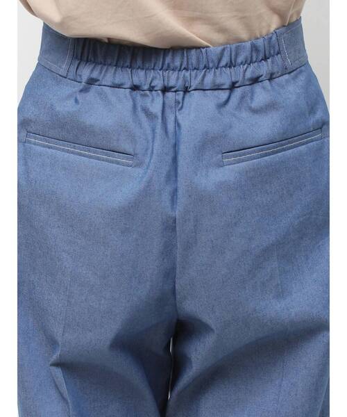 TONAL(トーナル)の「デニムライクマリンパンツ(デニムパンツ・レディース・ネイビー/インディゴブルー・SMALL/MEDIUM)」の18枚目の写真