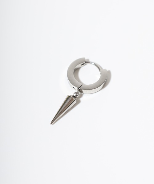 EVER METAL(エバーメタル ever metal EVER METAL)の「EVERMETAL 日本製 サージカルステンレス 316L アレルギー対応 ピアス(ピアス(片耳用)・メンズ・シルバー系1/シルバー系2/シルバー系4/ゴールド系1・FREE)」の10枚目の写真