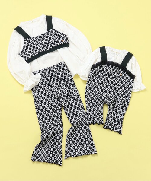 BREEZE（ブリーズ）の「【リンク】ジャガード着せこみ風カバーオール（ロンパース・キッズ・ブラック/レッド・70/80）」の11枚目の写真