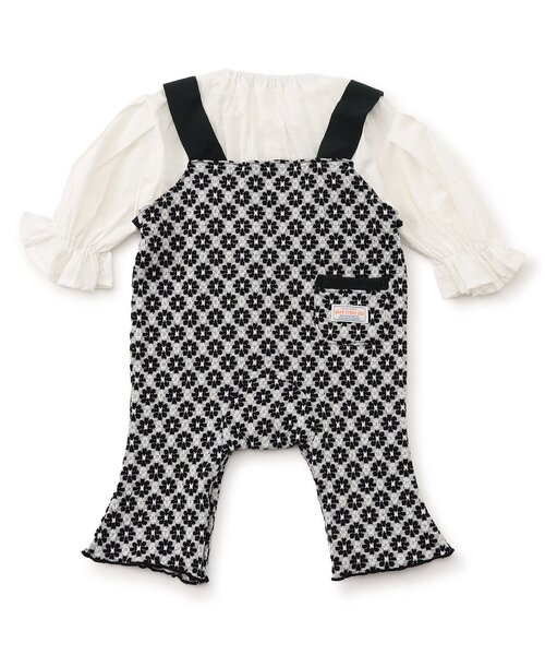 BREEZE（ブリーズ）の「【リンク】ジャガード着せこみ風カバーオール（ロンパース・キッズ・ブラック/レッド・70/80）」の18枚目の写真