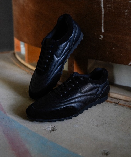 WYM LIDNM（ウィム バイ リドム）の「VOLUME INSOLE RACING FLAT SHOES（スニーカー・メンズ・ブラック・S/M/L）」の11枚目の写真