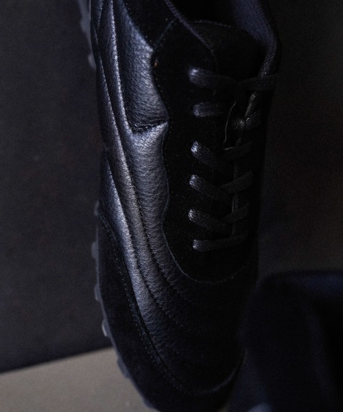 WYM LIDNM（ウィム バイ リドム）の「VOLUME INSOLE RACING FLAT SHOES（スニーカー・メンズ・ブラック・S/M/L）」の18枚目の写真