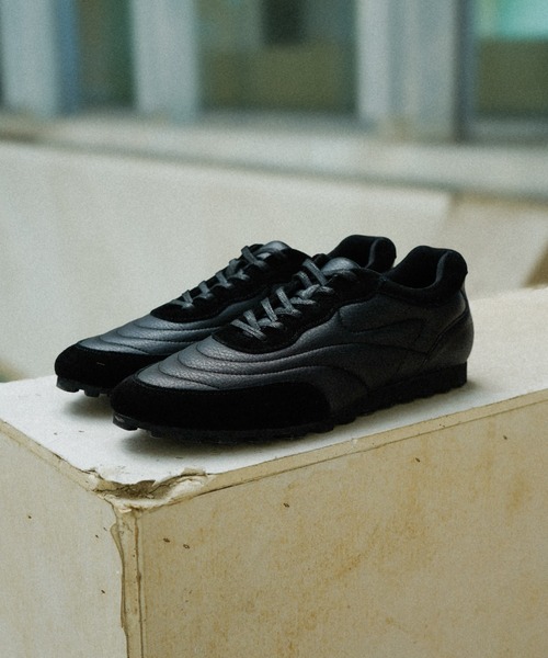 WYM LIDNM（ウィム バイ リドム）の「VOLUME INSOLE RACING FLAT SHOES（スニーカー・メンズ・ブラック・S/M/L）」の19枚目の写真