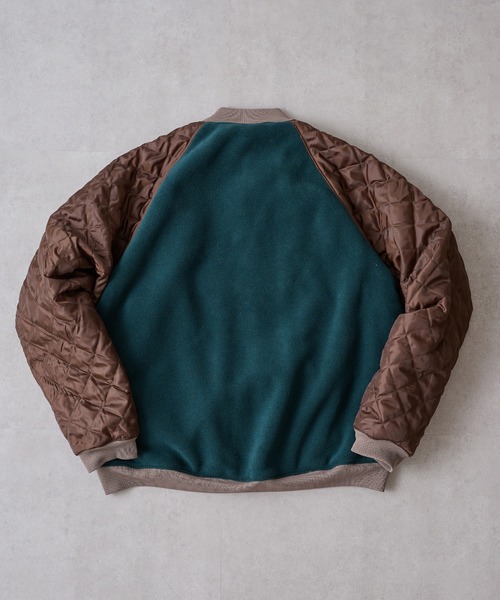 narifuri（ナリフリ）の「【narifuri】リバーシブル ヘビーサテンフライトブルゾン キルティング フリース NF2090（ブルゾン・レディース・ブラック/グレー・S/M/L/XL）」の22枚目の写真