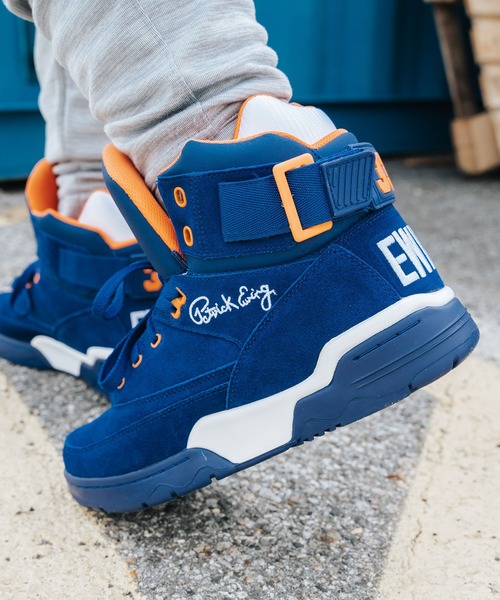 EWING(ユーイング)の「EWING/ユーイング メンズ スニーカー バッシュ ストリート ハイカット 33 HI OG 復刻 ニューヨークメッツ PEWF-001(スニーカー・メンズ・ブルー/ホワイト・27.5cm/27.0cm/26.5cm/26.0cm/29.0cm/28.0cm)」の19枚目の写真