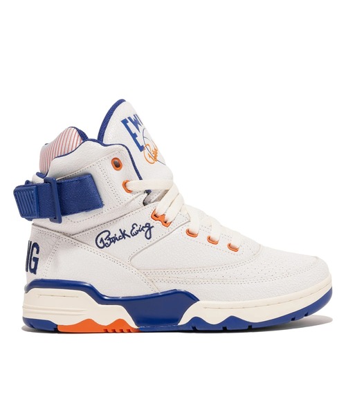 EWING(ユーイング)の「EWING/ユーイング メンズ スニーカー バッシュ ストリート ハイカット 33 HI OG 復刻 ニューヨークメッツ PEWF-001(スニーカー・メンズ・ブルー/ホワイト・27.5cm/27.0cm/26.5cm/26.0cm/29.0cm/28.0cm)」の5枚目の写真