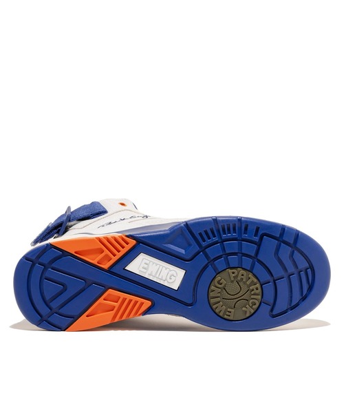 EWING(ユーイング)の「EWING/ユーイング メンズ スニーカー バッシュ ストリート ハイカット 33 HI OG 復刻 ニューヨークメッツ PEWF-001(スニーカー・メンズ・ブルー/ホワイト・27.5cm/27.0cm/26.5cm/26.0cm/29.0cm/28.0cm)」の7枚目の写真