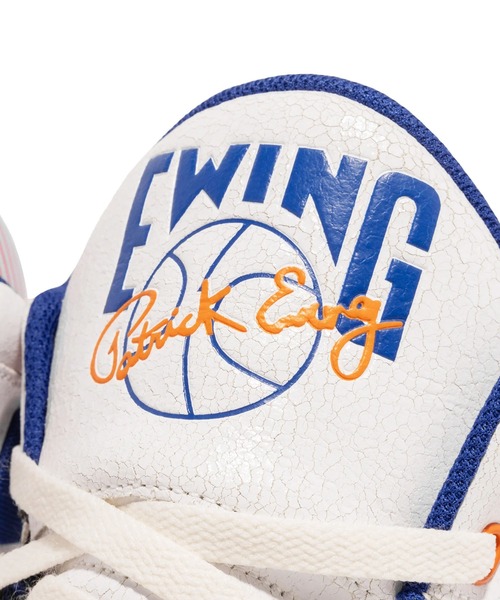 EWING(ユーイング)の「EWING/ユーイング メンズ スニーカー バッシュ ストリート ハイカット 33 HI OG 復刻 ニューヨークメッツ PEWF-001(スニーカー・メンズ・ブルー/ホワイト・27.5cm/27.0cm/26.5cm/26.0cm/29.0cm/28.0cm)」の10枚目の写真