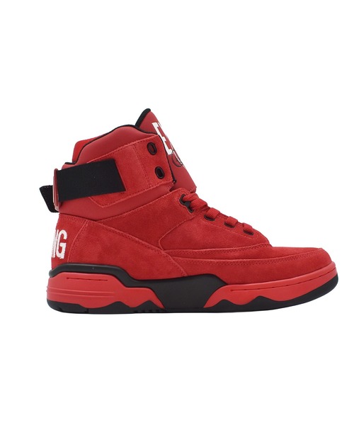 EWING(ユーイング)の「EWING/ユーイング メンズ スニーカー バッシュ ストリート ハイカット 33 HI OG 復刻 ニューヨークメッツ PEWF-001(スニーカー・メンズ・ブルー/ホワイト/レッド・27.5cm/27.0cm/26.5cm/26.0cm/29.0cm/28.0cm)」の4枚目の写真