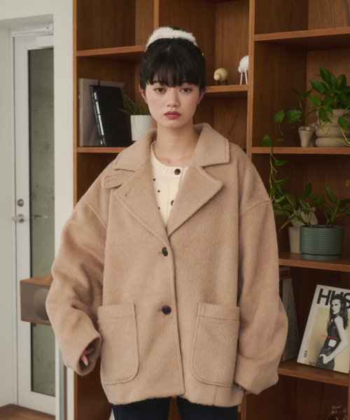 シャギーコート（その他アウター）｜REMOON（リムーン）のファッション