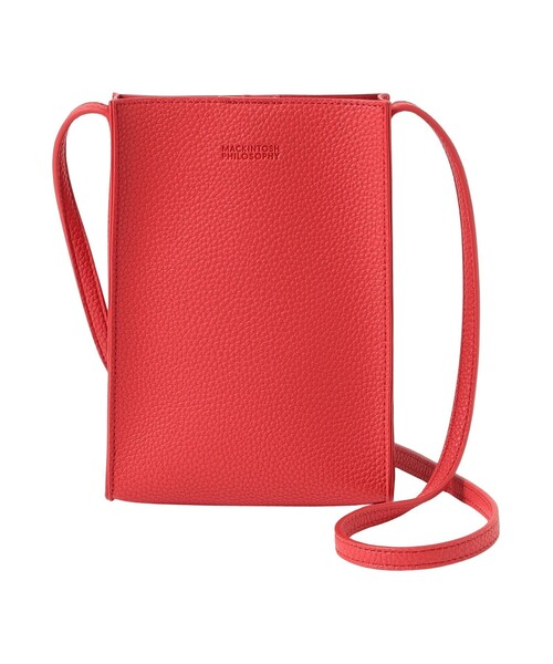 MACKINTOSH PHILOSOPHY(マッキントッシュ フィロソフィー)の「スマホショルダーポーチ(ショルダーバッグ・レディース・ブルー/レッド/ネイビー/ブラック・FREE)」の4枚目の写真