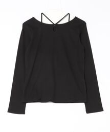 cepo | 〈前後2way〉ネックストラップロングスリーブカットソー(Tシャツ/カットソー)