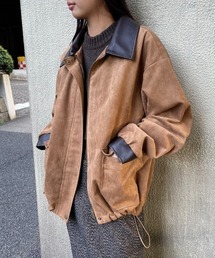 AIC.(エーアイシー)のスエードタッチオーバーサイズカバーオール(カバーオール)