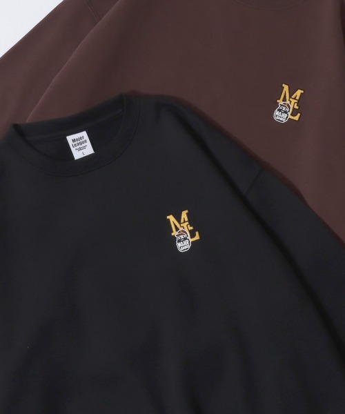 セール】MOJER LEAGUE Embroidery Sweat Shirt/別注 モジャーリーグ