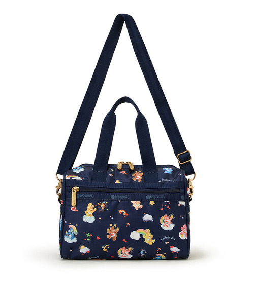 LeSportsac(レスポートサック)の「EVERYDAY SM SATCHEL ケアベアドリームズネイビー(ショルダーバッグ・レディース・ブルー・FREE)」の7枚目の写真