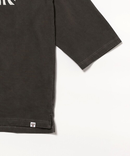 SAYHELLO（セイハロー）の「SAYHELLO / Pigment D.O.X Football（Tシャツ/カットソー・メンズ・ブラック系その他4・M/L/XL）」の4枚目の写真