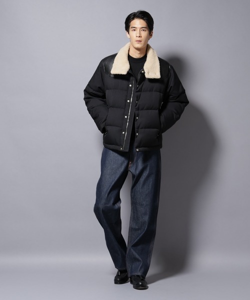 サージショートダウン　西川ダウン　ナノユニバース 西川ダウン(R) 」サージ ショートダウン