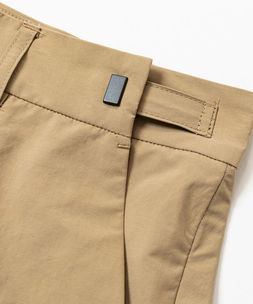 meanswhile(ミーンズワイル)の「Side Zip Paper Touch Slacks(スラックス・メンズ・ブラック/ベージュ・2(M))」の6枚目の写真