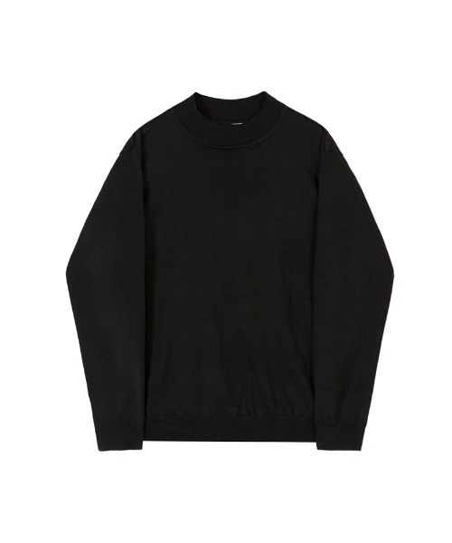 Otte(オッテ)の「ハーフネックデイリーニット(ニット/セーター・メンズ・ブラック/ブラウン・LARGE/MEDIUM/X-LARGE)」の7枚目の写真