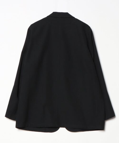 marka（マーカ）の「marka / マーカ：STROLL AROUND JACKET -TUMBLED WOOL SERGE-：M25C12JK01C[COR]（テーラードジャケット・メンズ・ブラック系その他・1(S)）」の2枚目の写真