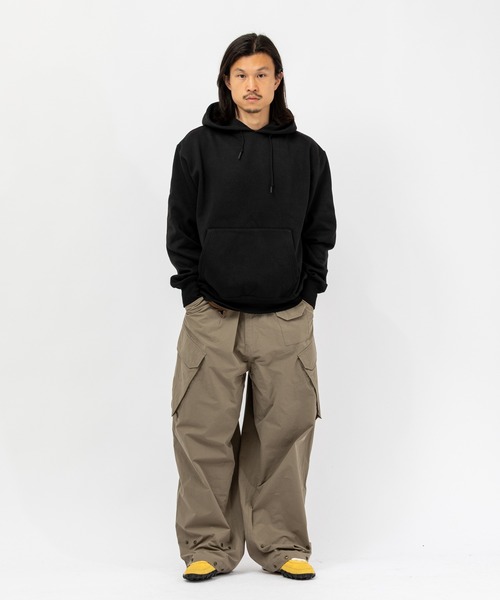 DAIWA PIER39（ダイワピア39）の「DAIWA PIER39 TECH SWEAT HOODIE ダイワ ピア39（パーカー・メンズ・ブラック/ヘザーグレー・MEDIUM/LARGE/SMALL/X-LARGE）」の11枚目の写真