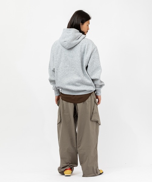 DAIWA PIER39（ダイワピア39）の「DAIWA PIER39 TECH SWEAT HOODIE ダイワ ピア39（パーカー・メンズ・ブラック/ヘザーグレー・MEDIUM/LARGE/SMALL/X-LARGE）」の15枚目の写真