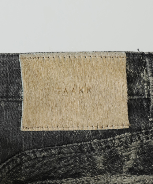 TAAKK（ターク）の「TAAKK DENIM WIDEPANTS TA25AW-PT333：デニムパンツ（デニムパンツ・レディース・ライトグレー/ピンク・SMALL/MEDIUM）」の20枚目の写真