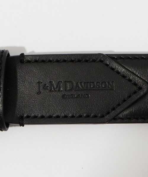 J&M Davidson(ジェイアンドエムデヴィッドソン)の「J&M DAVIDSON DISK BUCKLE BELT 30MM(ベルト・メンズ・ブラック・95/90/85/80)」の5枚目の写真