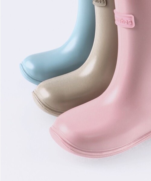 BRANSHES（ブランシェス）の「キッズ　ワッペン付きレインブーツ（レインシューズ・キッズ・ブルーグレー/ブラウン/ピンク・17.0cm/16.0cm/18.0cm/14.0cm/20.0cm/15.0cm/21.0cm/19.0cm）」の5枚目の写真