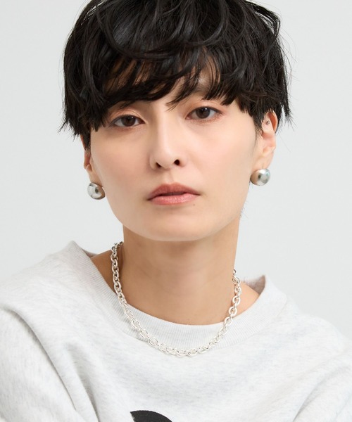 BARNYARDSTORM(バンヤードストーム)の「BARNYARDSTORM / メタルボールピアス(ピアス(両耳用)・レディース・その他2/シルバー・FREE)」の12枚目の写真