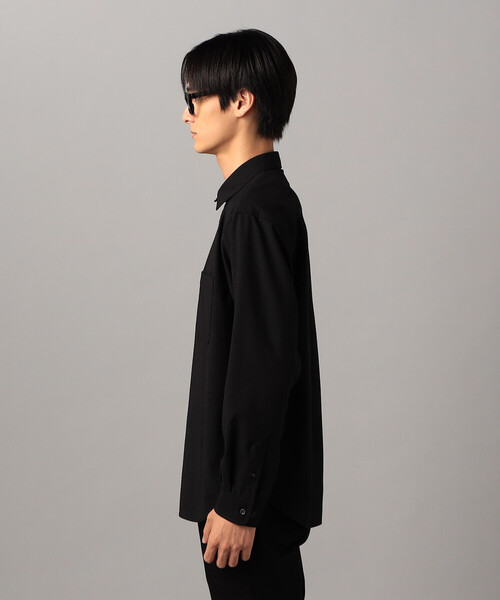 COMME CA MEN（コムサメン）の「T/Rトロ カラーブロッキングシャツ（シャツ/ブラウス・メンズ・ブラック/チャコールグレー・L/M）」の11枚目の写真