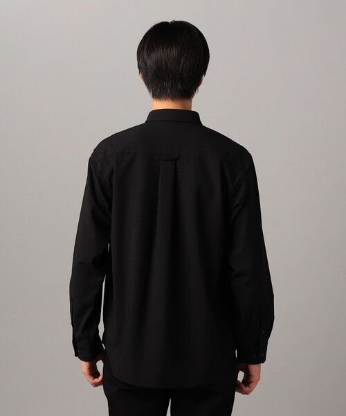 COMME CA MEN（コムサメン）の「T/Rトロ カラーブロッキングシャツ（シャツ/ブラウス・メンズ・ブラック/チャコールグレー・L/M）」の12枚目の写真